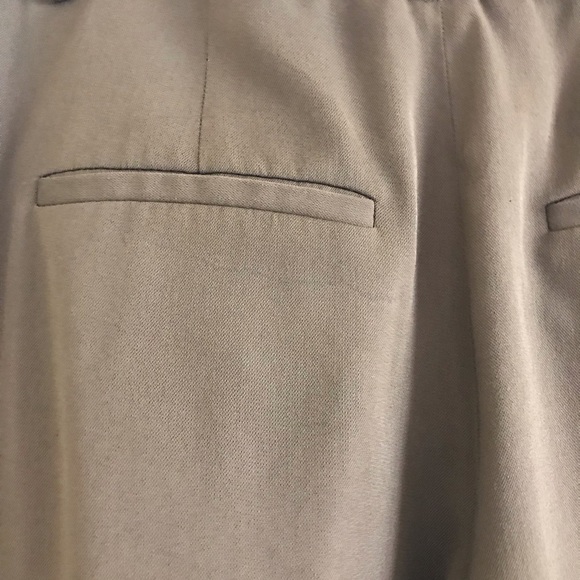 Vince Wide Leg Oversized Trouser Pants Brown Size 2 - Picture 8 of 16